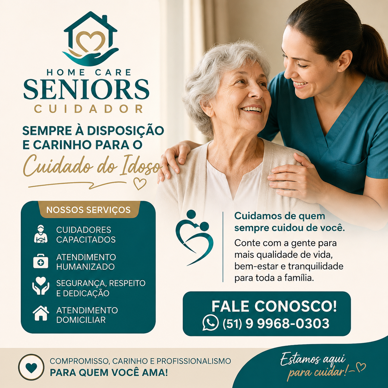 💙 HOME CARE SENIORS CUIDADOR 💙